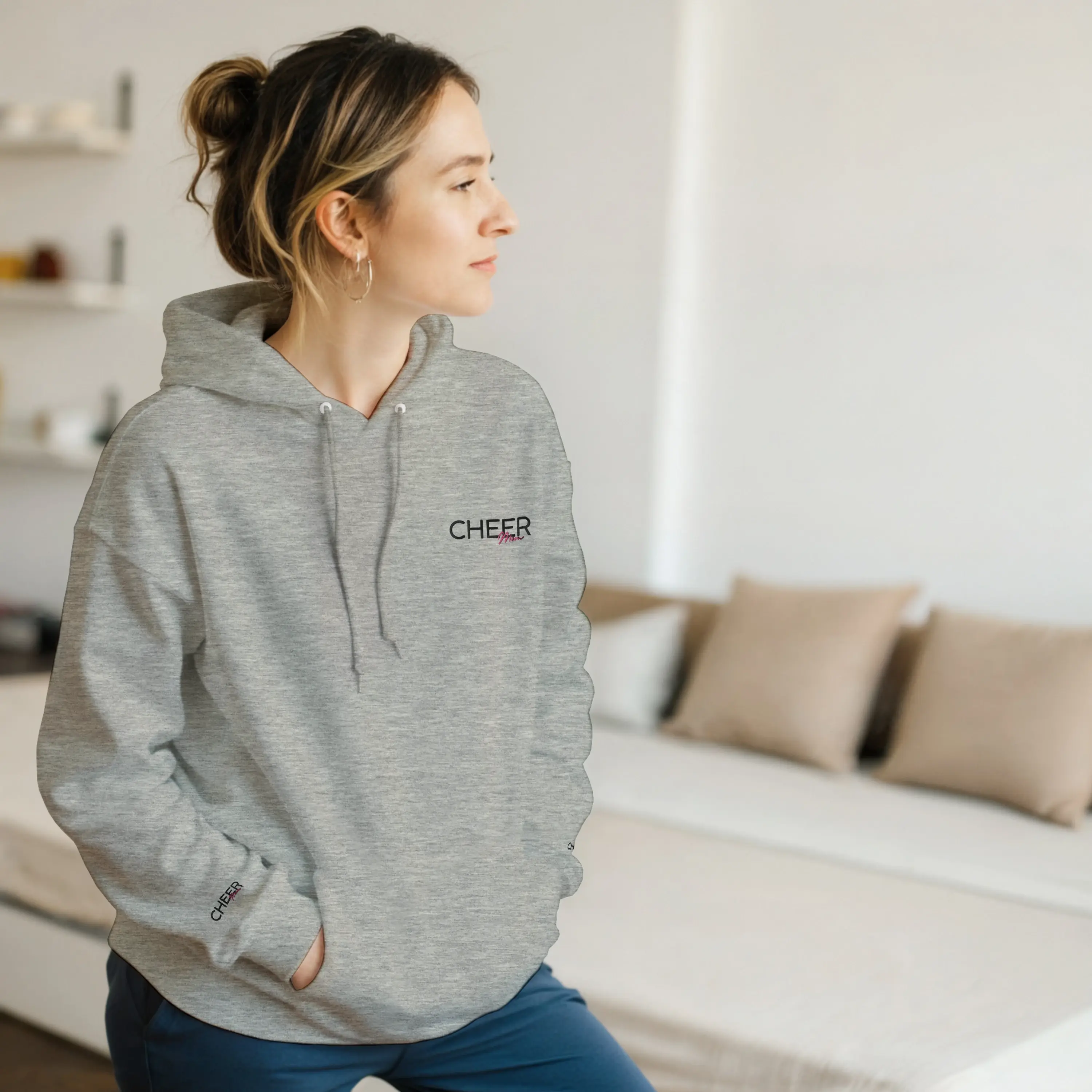 cheer mom hoodie