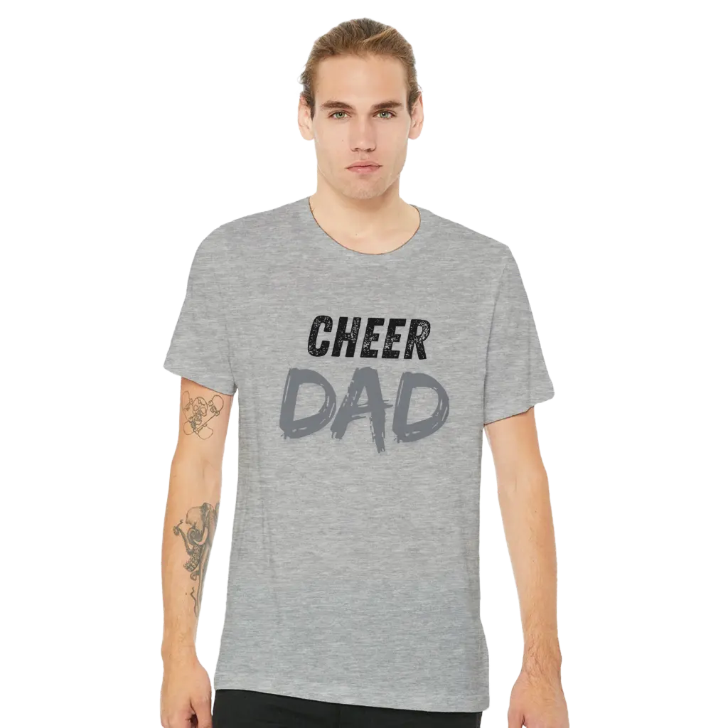 Funny Cheer Dad Shirt – Soft, Durable, and Perfect for Cheer Dads