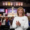 Cheer Grandma Embroidered Sweatshirt – Classic Cozy Crewneck for Proud Cheer Grandmas