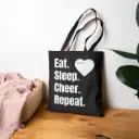 Cheer Tote with Name Placeholder - Perfect for Comp & Team Gifts or Goodie Bags