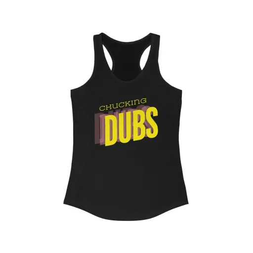 “Chucking Dubs” Racerback Tank – Cheer Athlete
